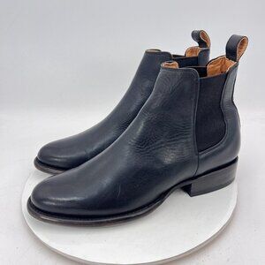 Freebird Palmer Men Size 11 9969 Black Leather Side Elastic Pull On Chelsea boot